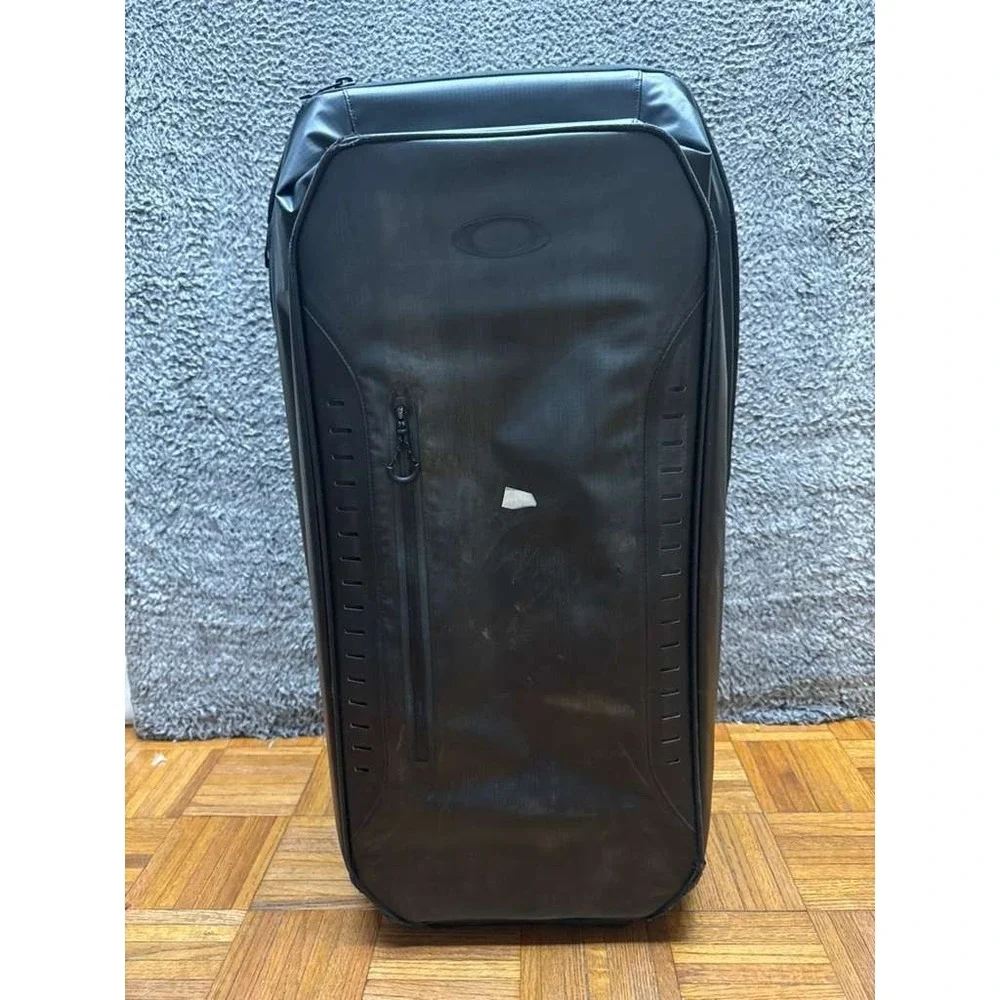 Oakley FP 115L 100% Nylon Rip Stop Travel Luggage Roller Bag Blackout 32.5‎ x 16